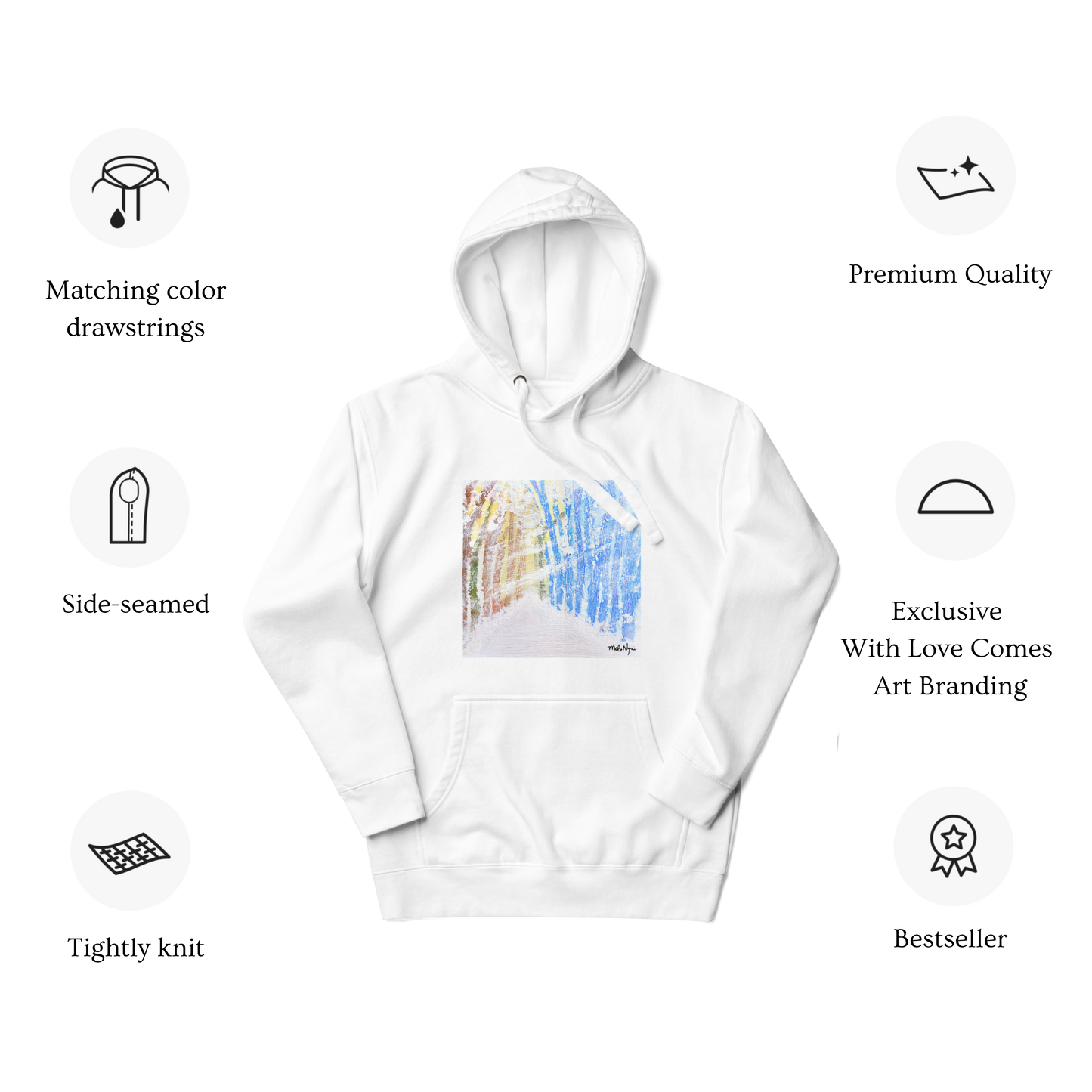 'A WINTER'S DREAM' Oversized Hoodie