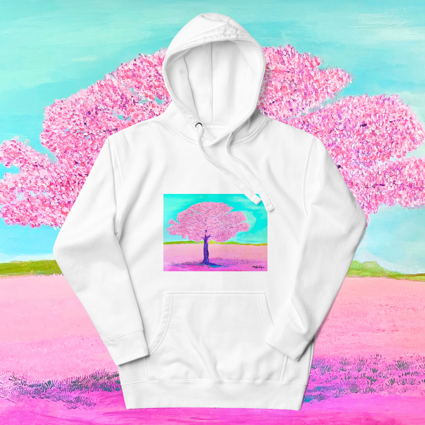 'LOST IN PINK' Oversized Hoodie