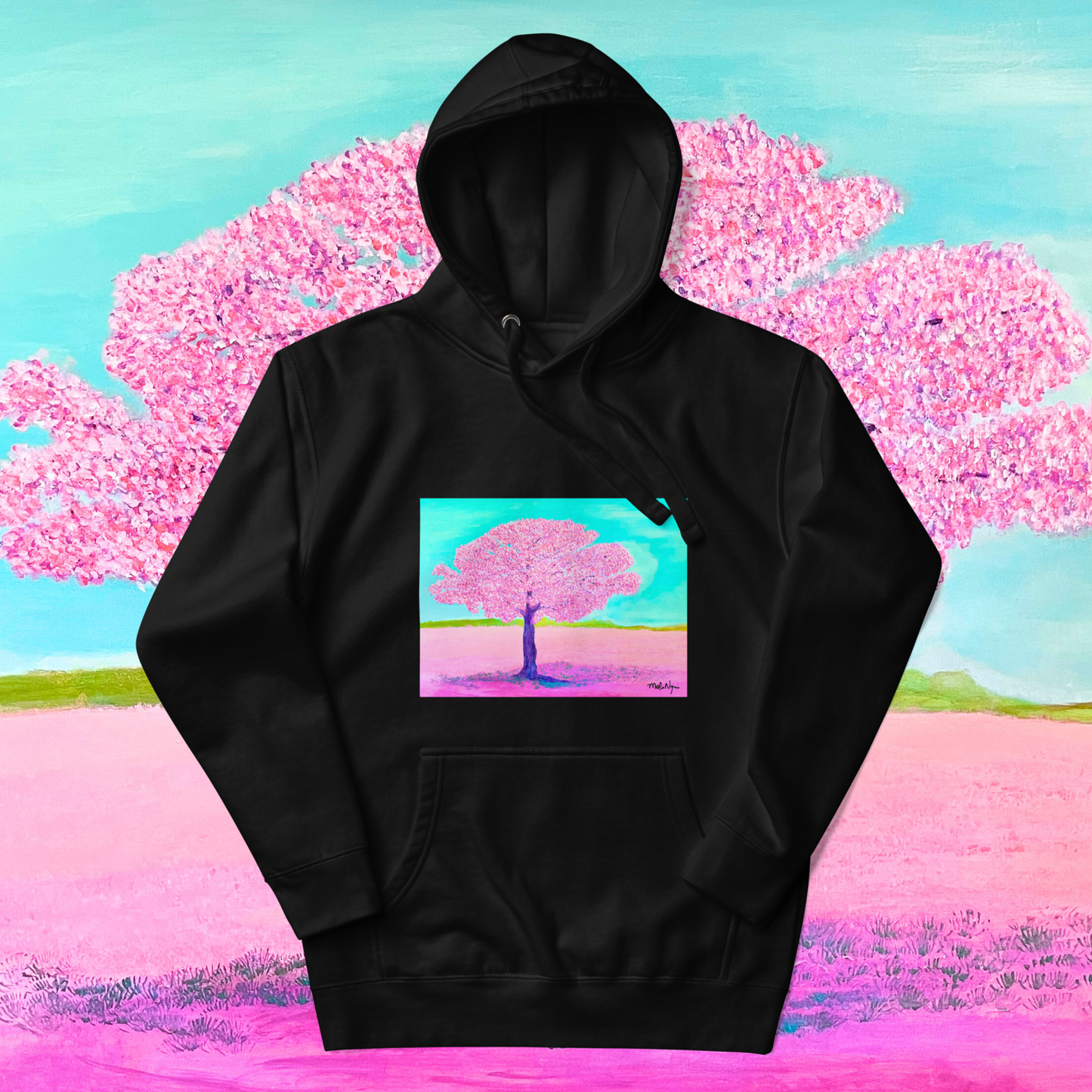 'LOST IN PINK' Oversized Hoodie